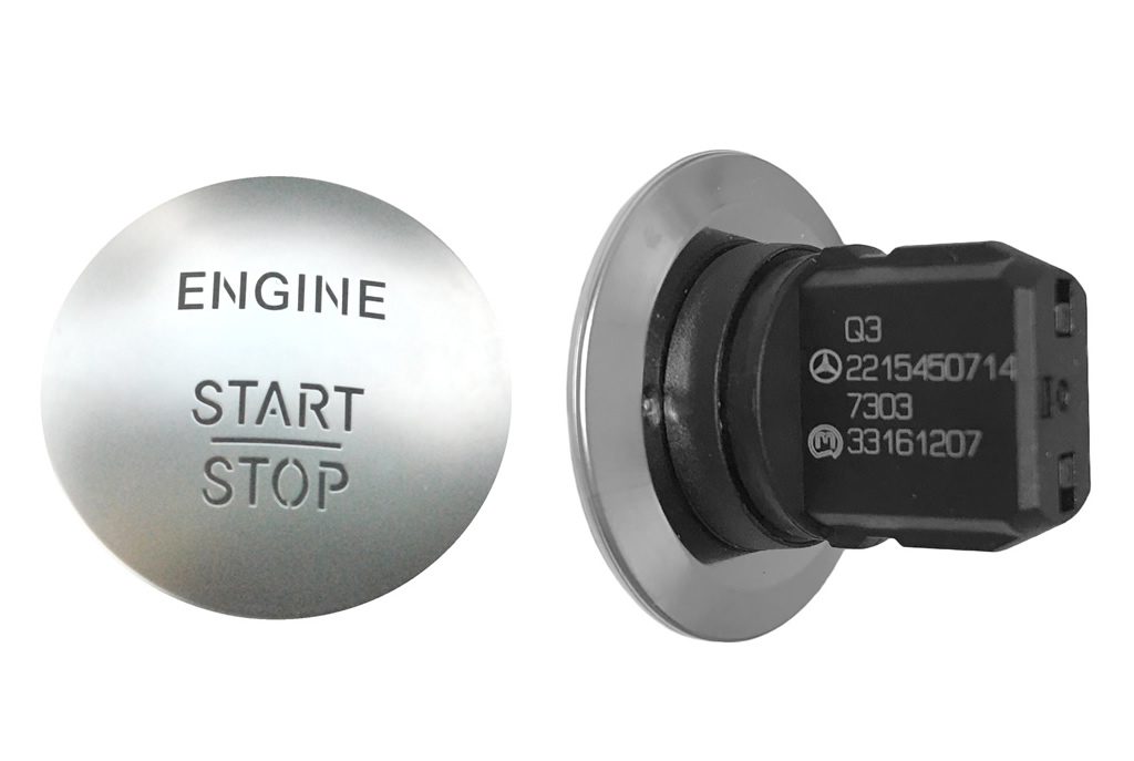NEW OE ENGINE START STOP BUTTON MERCEDES W221 W216 CL65 ML GL SLC SLS SLK GLA GLE GLK GLS A2215450714