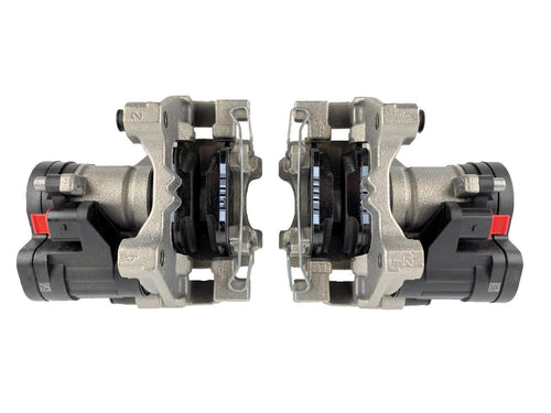 2X NEW OE BRAKE CALIPER + PADS REAR VW GOLF TOURAN T-ROC AUDI A3 Q2 SKODA OCTAVIA SEAT LEON TOLEDO 5Q0615405ER